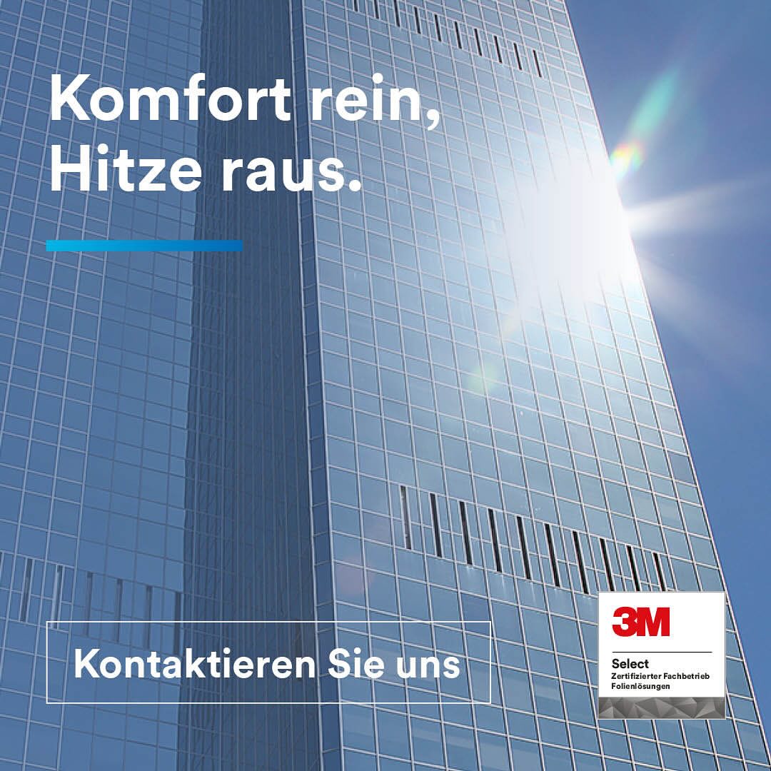 3M Sonnenschutzfolien 😎☀️