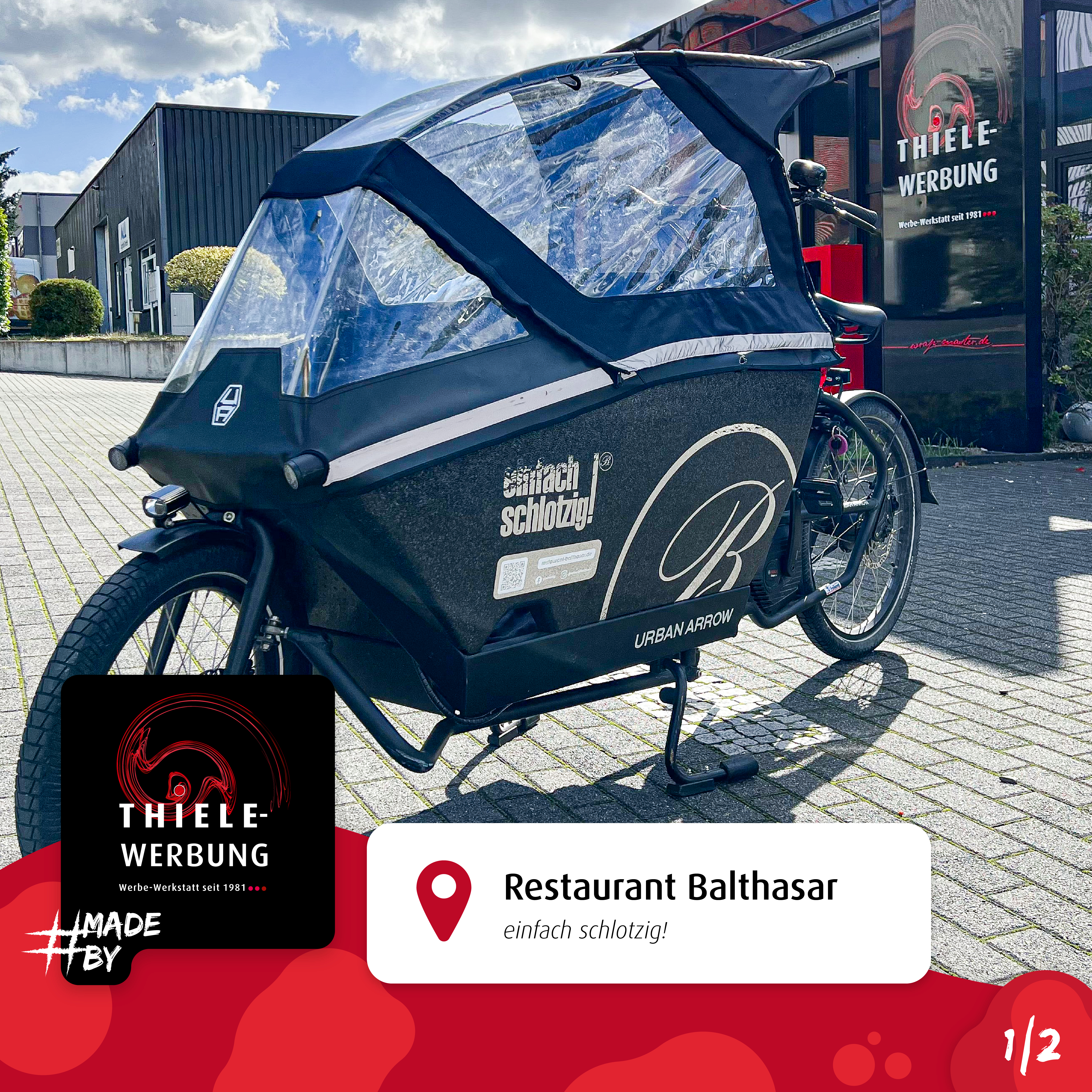 Balthasars neues Lastenrad !!!