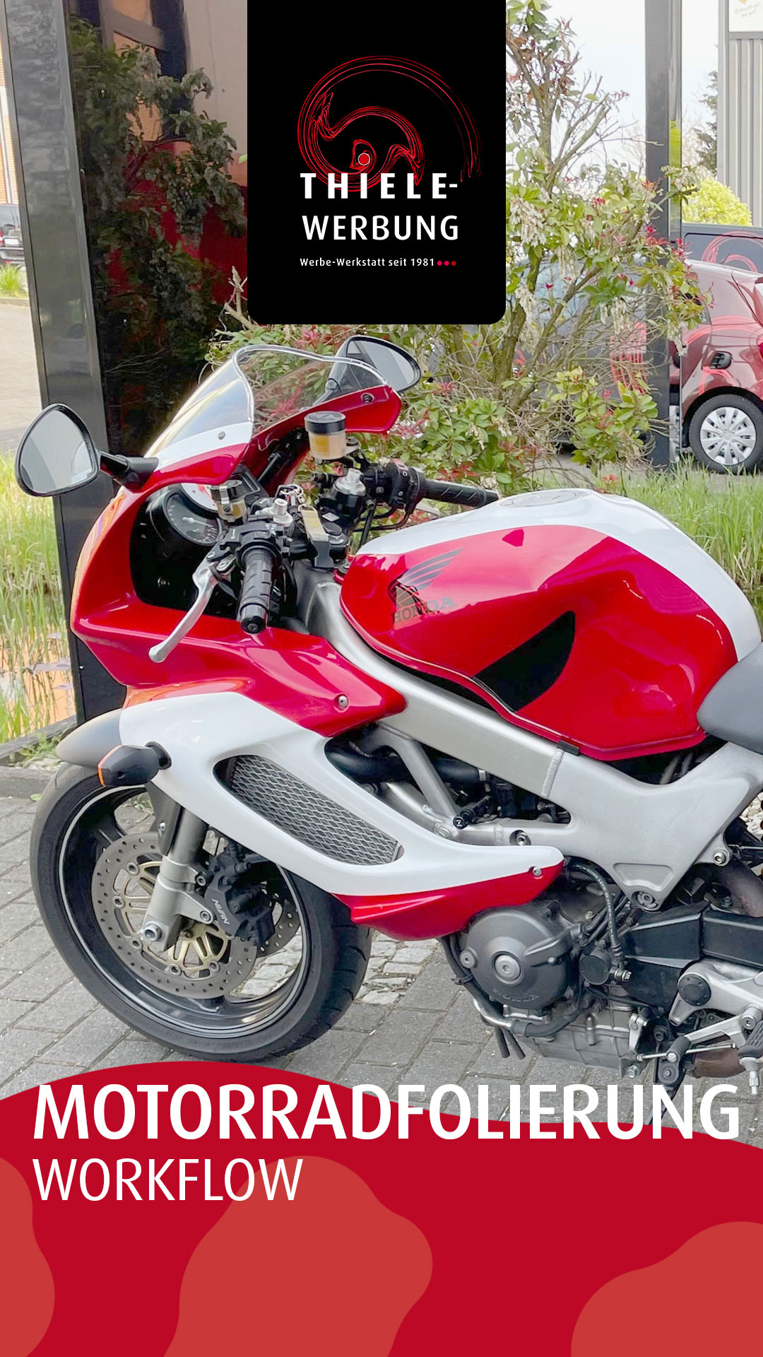 Motorradfolierung? Aber sicher!