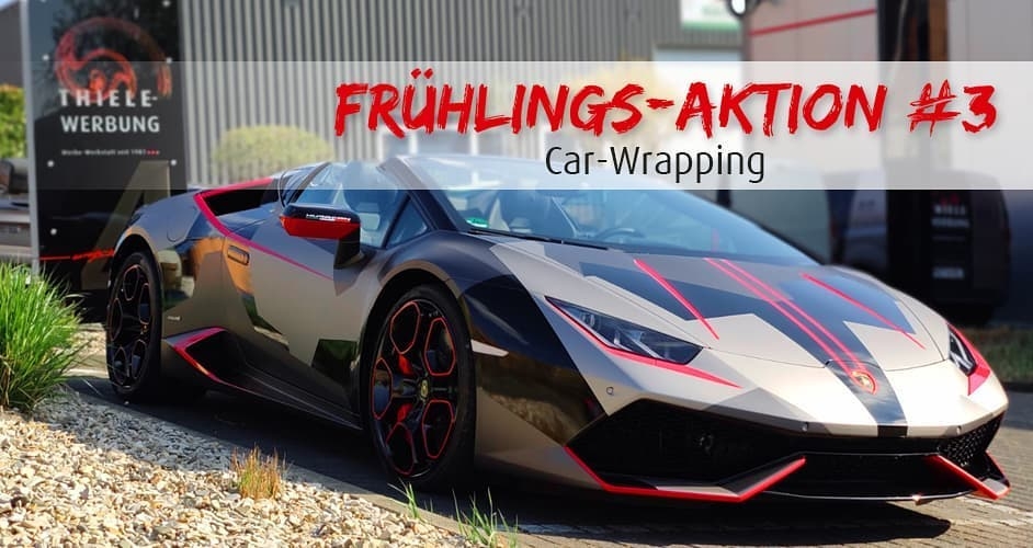 Frühlings-Aktion Nr. 3 - Car-Wrapping