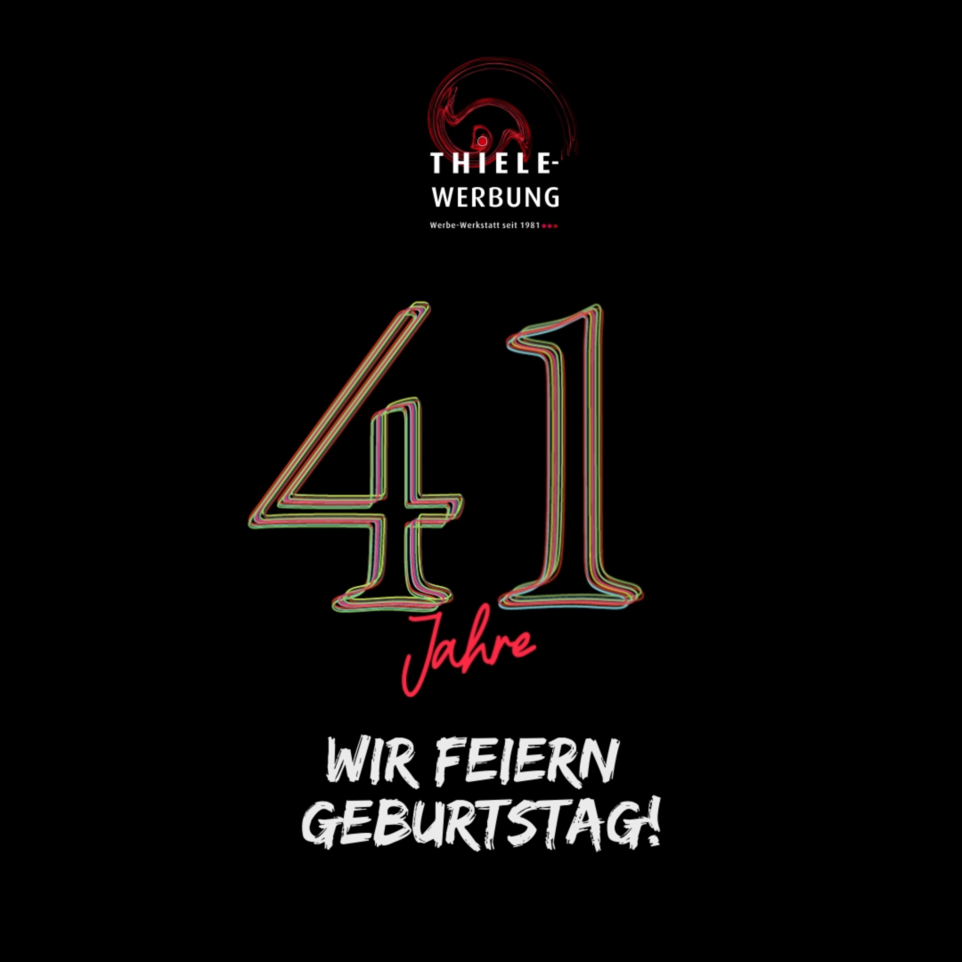 Wir feiern Geburtstag!