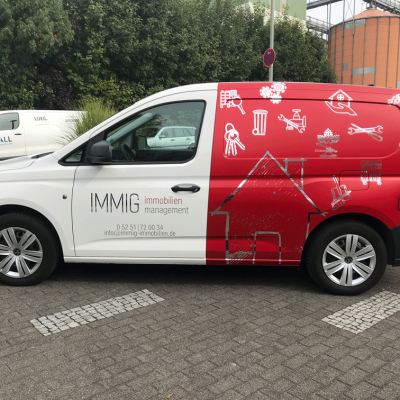 Kategorie Fahrzeugbeschriftung Immig